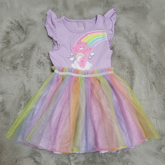 Care Bears Purple Rainbow Tutu Dress - Picture 2 of 5